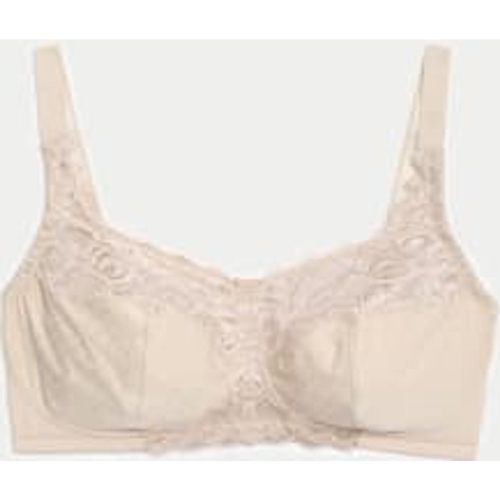 Womens Amelia Lace Non Wired Total Support Bra B-H - - M&S Collection - Modalova