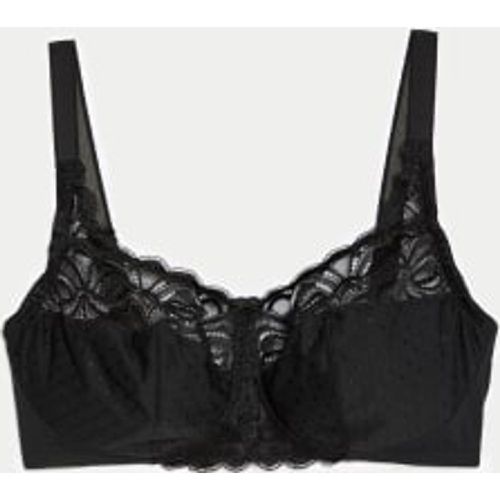 Womens Amelia Lace Non Wired Total Support Bra B-H - - M&S Collection - Modalova