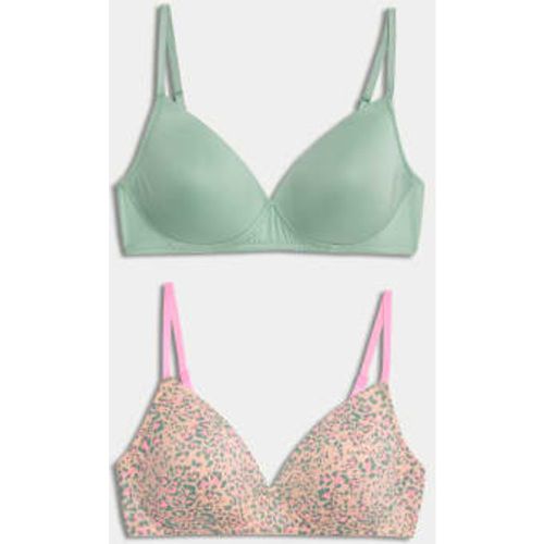 Womens 2pk Padded First Bras (AA-D) - - M&S Collection - Modalova