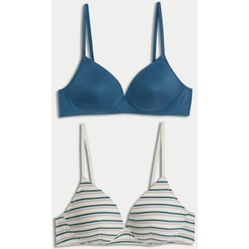 Womens 2pk Padded First Bras (AA-D) - - M&S Collection - Modalova