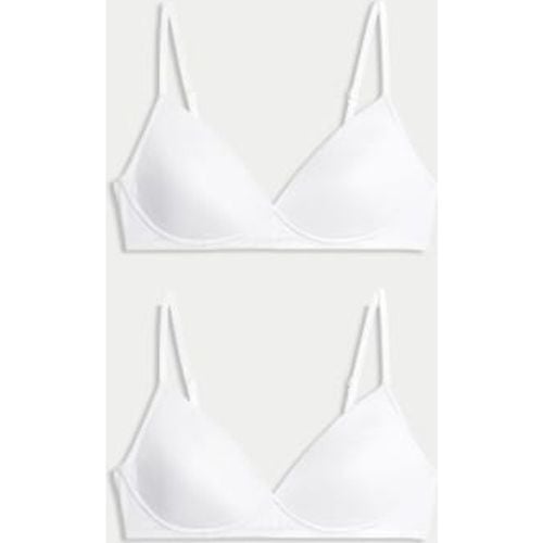 Womens 2pk Non Wired First Bras AA-D - /, / - M&S Collection - Modalova