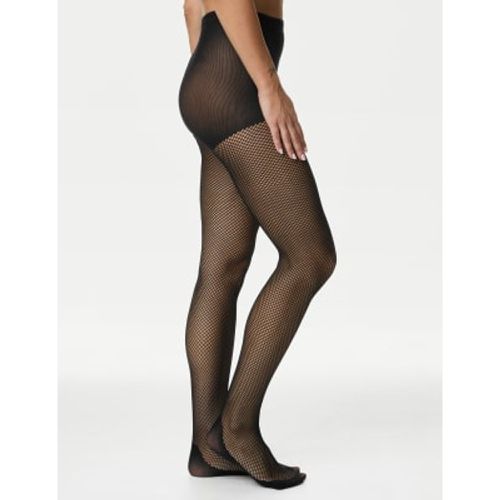 Womens Body Shaping Fishnet Tights - - M&S Collection - Modalova