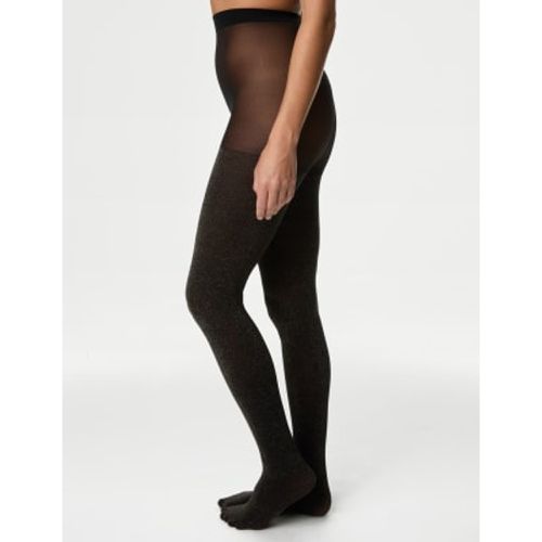 Womens Sparkle Opaque Tights - - M&S Collection - Modalova