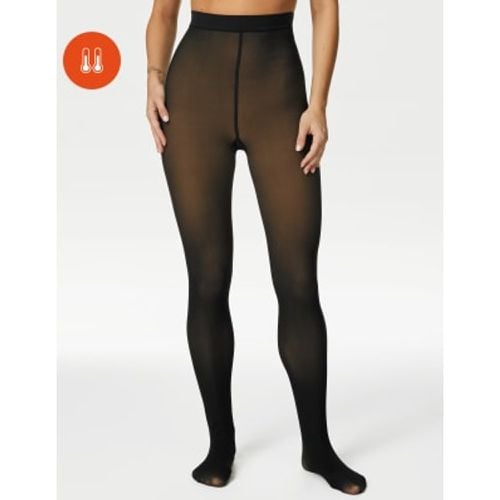 Womens 140 Denier Thermal Sheer Fleece Tights - - M&S Collection - Modalova