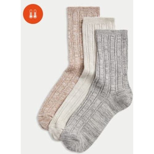 Womens 3pk Sumptuously Soft™ Thermal Socks - - M&S Collection - Modalova