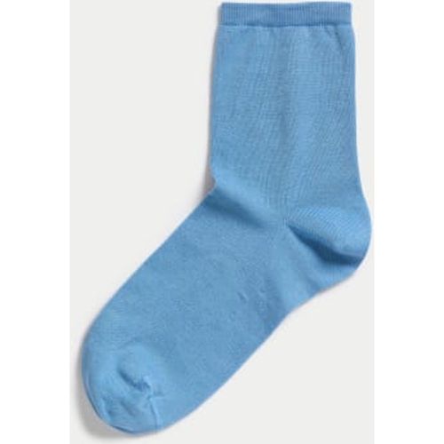 Womens Mercerised Cotton Ankle High Socks - - Autograph - Modalova