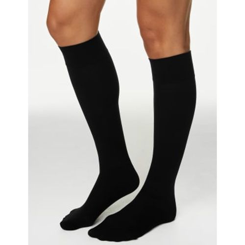 Womens 3pk 60 Denier Body Sensor™ Matt Knee Highs - - M&S Collection - Modalova