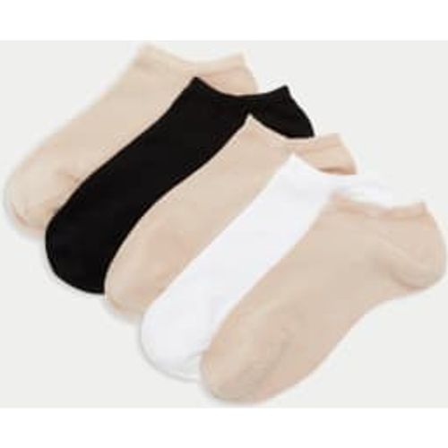 Womens 5pk Sumptuously Soft™ Trainer Liners™ - - M&S Collection - Modalova