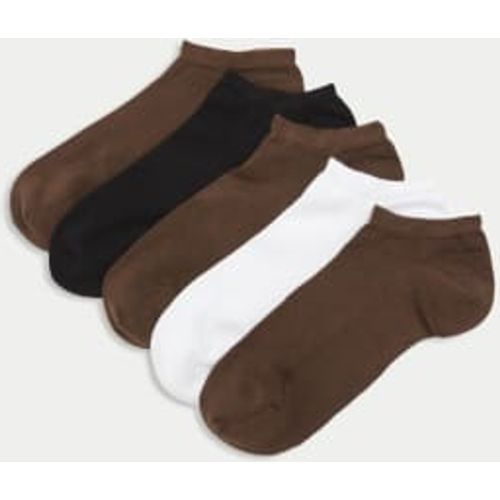 Womens 5pk Sumptuously Soft™ Trainer Liners™ - - M&S Collection - Modalova