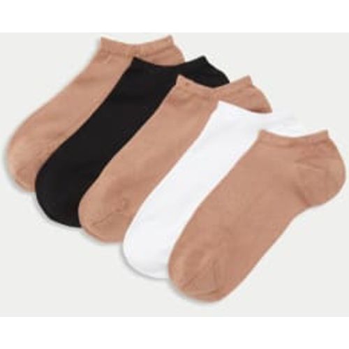 Womens 5pk Sumptuously Soft™ Trainer Liners™ - - M&S Collection - Modalova