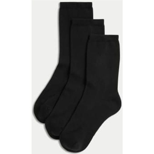 Womens 3pk Thermal Ankle High Socks - - M&S Collection - Modalova