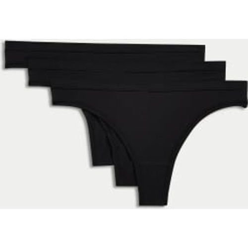 Womens 3pk Flexifit™ Modal Thongs - - Body by M&S - Modalova