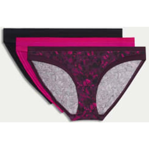 Womens 3pk Flexifit™ Modal Bikini Knickers - - Body by M&S - Modalova