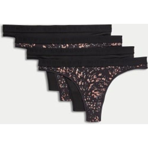 Womens 4pk No VPL Thongs - - Goodmove - Modalova