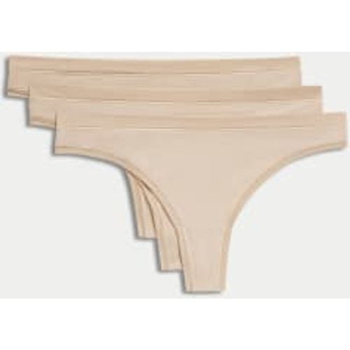 Womens 3pk Flexifit™ Thongs - - Body by M&S - Modalova