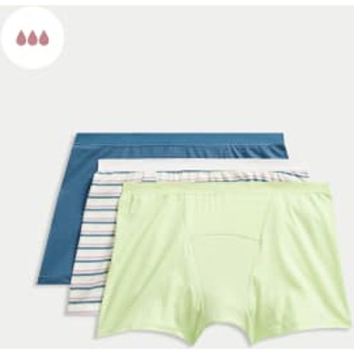 Womens 3pk Heavy Absorbency First Period Boy Shorts - - M&S Collection - Modalova