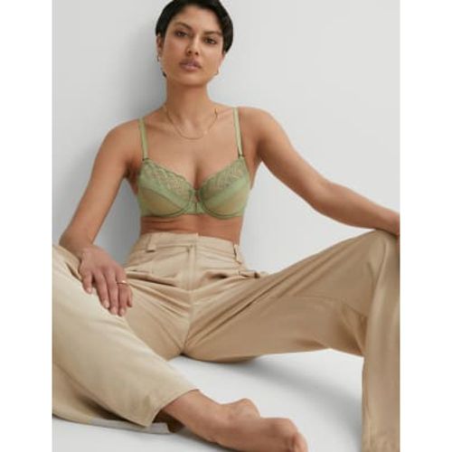 Womens Belize Embroidery Wired Balcony Bra A-E - - Autograph - Modalova