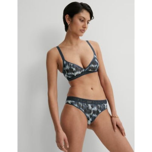 Womens Tivoli Mesh Printed Brazilian Knickers - - Autograph - Modalova