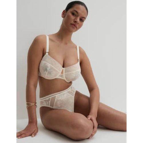 Womens Valencia Lace Wired Minimiser Bra (C-G) - - Autograph - Modalova