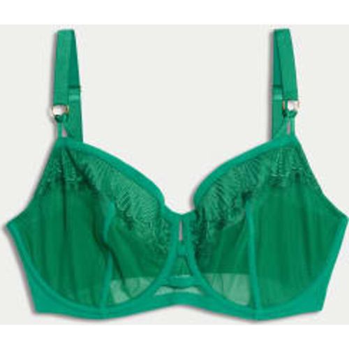 Womens Leon Embroidery Wired Minimiser Bra C-G - - Autograph - Modalova