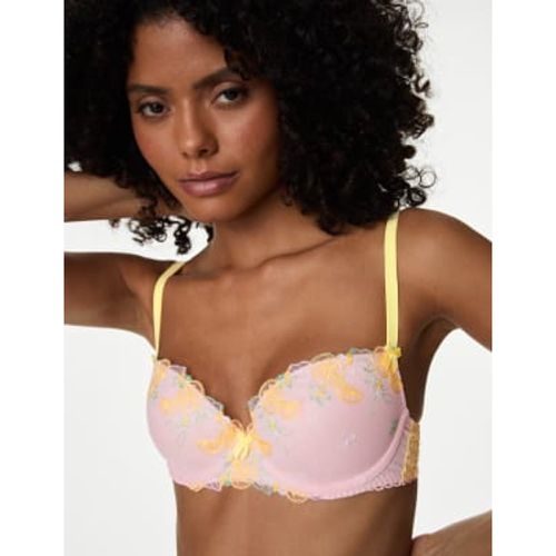 Womens Abella Embroidery Wired Balcony Bra A-E - - Boutique X Damaris - Modalova