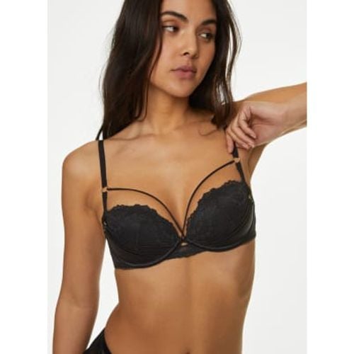 Womens Clara Satin Wired Push-Up Bra (A-E) - - Boutique - Modalova