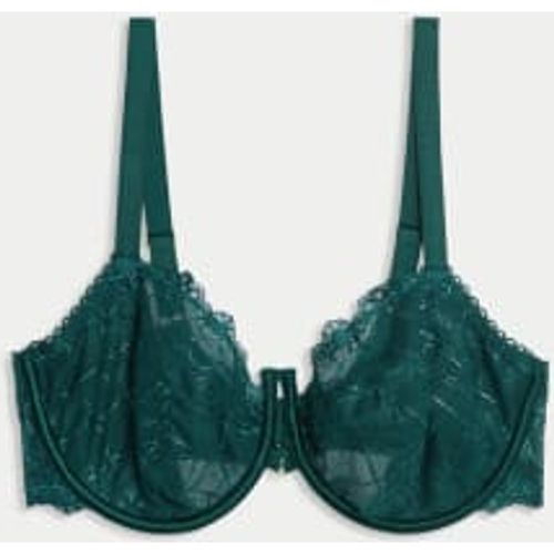 Womens Anelli Embroidered Wired Balcony Bra F-H - - Boutique - Modalova