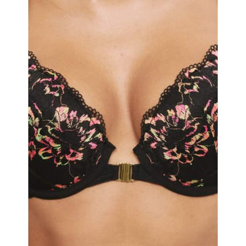 Womens Vera Lace Wired Push-Up Plunge Bra (A-E) - - Boutique - Modalova