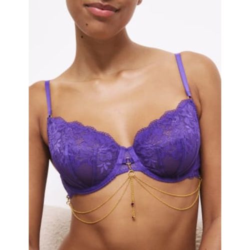 Womens Lenita Lace Wired Balcony Bra (A-E) - - Boutique - Modalova