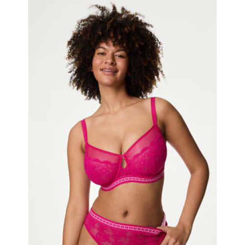 Womens Cleo Lace Wired Minimiser Bra - - B by Boutique - Modalova