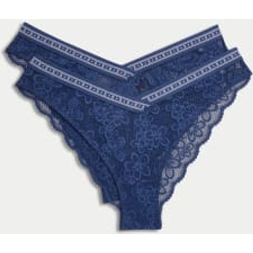 Womens 2pk Cleo Lace Miami Knickers - - B by Boutique - Modalova