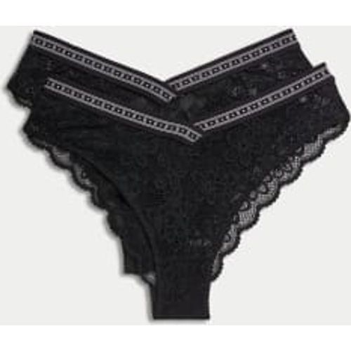 Womens 2pk Cleo Lace Miami Knickers - - B by Boutique - Modalova