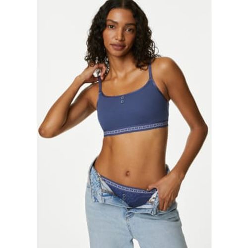 Womens Ebba Ribbed Non Wired Crop Top A-E - - B by Boutique - Modalova