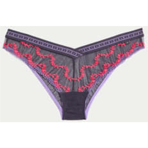 Womens Farina Embroidered Miami Knickers - - B by Boutique - Modalova