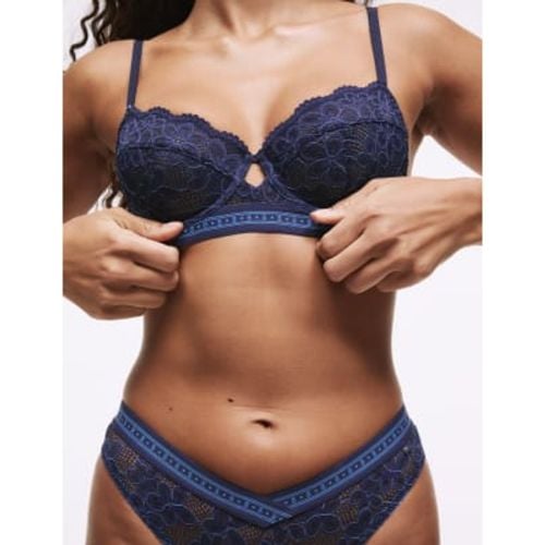 Womens Cleo Lace Wired Balcony Bra (A-E) - - B by Boutique - Modalova