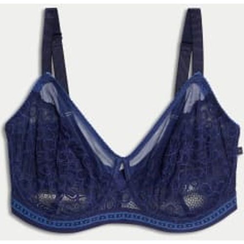 Womens Cleo Lace Wired Minimiser Bra (C-G) - - B by Boutique - Modalova