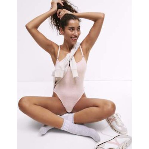 Womens Lotta Cotton Rich Ribbed Body - B by Boutique - Modalova