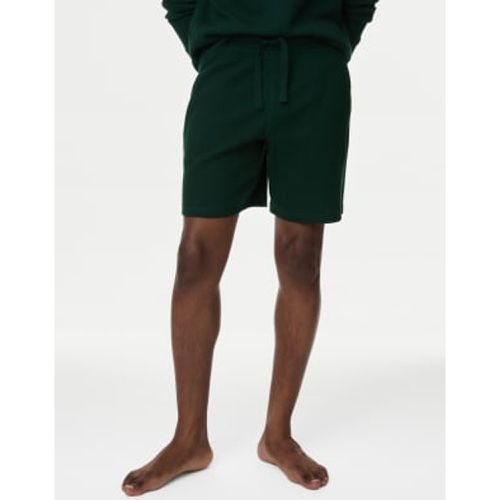 Mens Pure Cotton Waffle Loungewear Shorts - - M&S Collection - Modalova