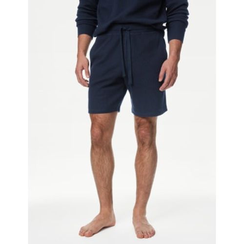 Mens Pure Cotton Waffle Loungewear Shorts - - M&S Collection - Modalova