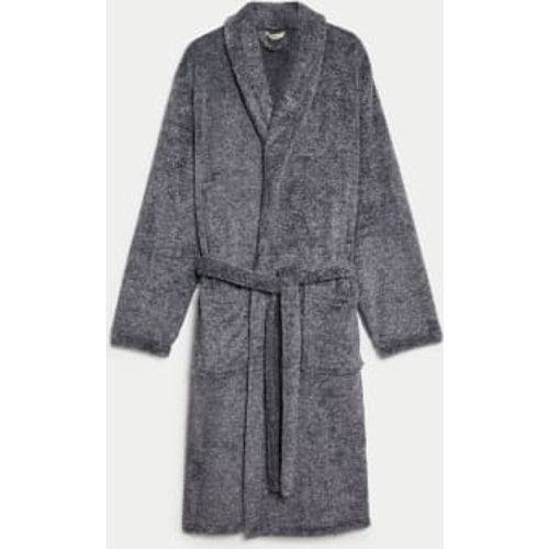 Mens Fleece Supersoft Dressing Gown - - M&S Collection - Modalova