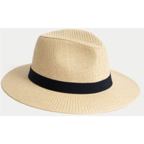 Mens Textured Broad Brim Ambassador Hat - - M&S Collection - Modalova