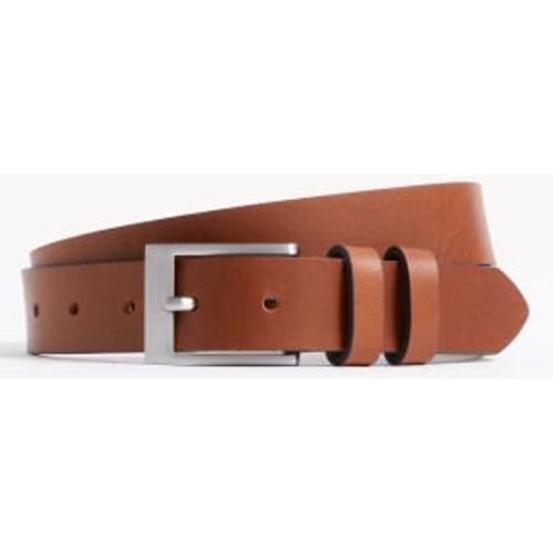 Mens Leather Belt - - M&S Collection - Modalova