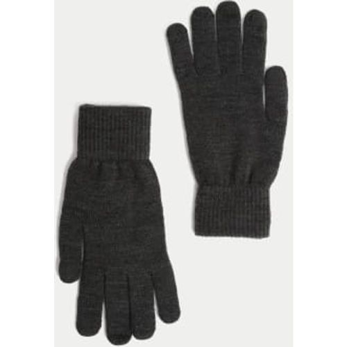 Mens Knitted Gloves - - M&S Collection - Modalova