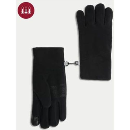 Mens Fleece Touch Screen Gloves - - M&S Collection - Modalova