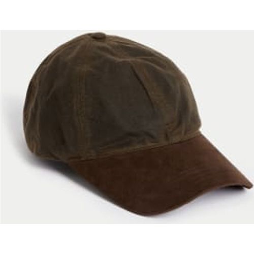 Mens Pure Cotton Baseball Cap - - M&S Collection - Modalova