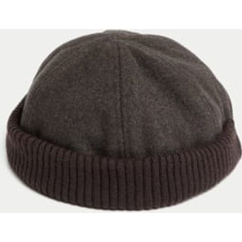 Mens Textured Docker Hat - - M&S x Ian Wright - Modalova