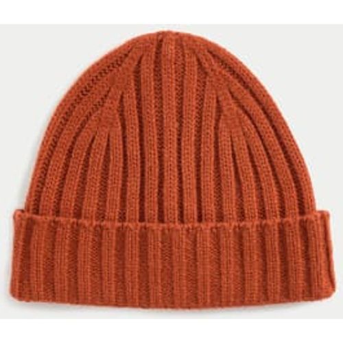 Mens Supersoft Knitted Beanie Hat - - M&S Collection - Modalova