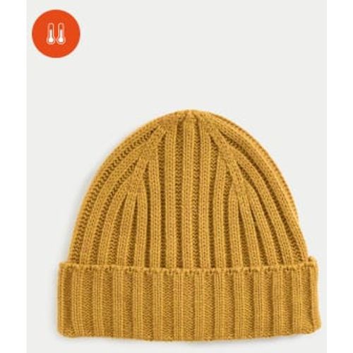 Mens Ribbed Knitted Beanie Hat - - M&S Collection - Modalova