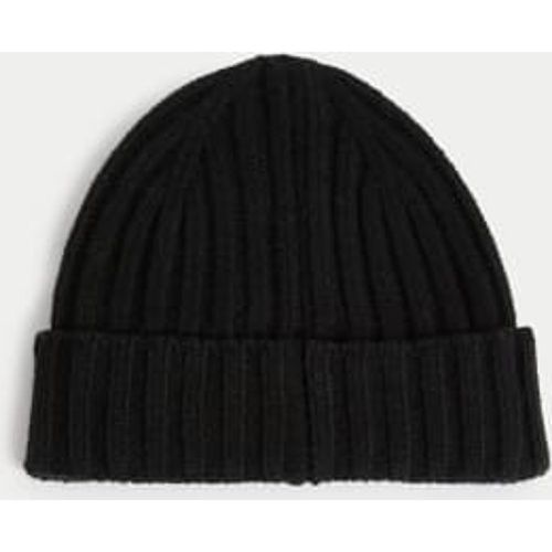 Mens Supersoft Knitted Beanie Hat - - M&S Collection - Modalova