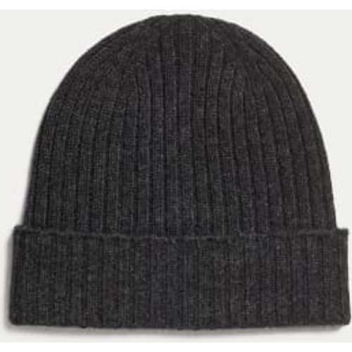 Mens Pure Cashmere Beanie Hat - - Autograph - Modalova